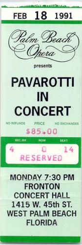 1991.02.18 Pavarotti