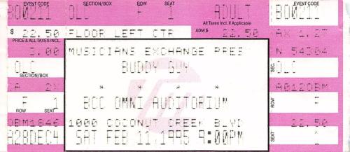 1995.02.11 Buddy Guy