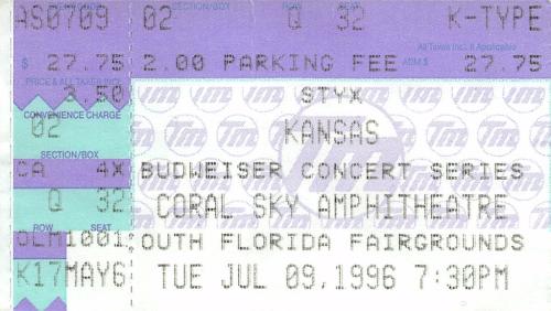 1996.07.09 Styx and Kansas