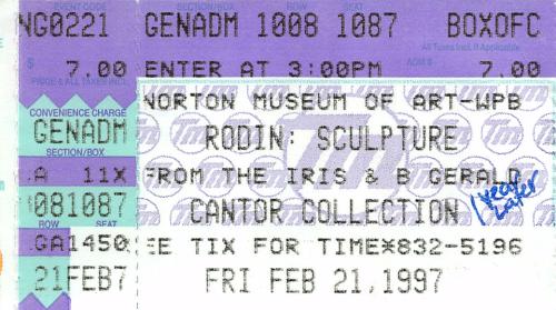 1997.02.21 Rodin Exhibit