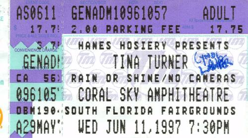 1997.06.11 Tina Turner with Cyndi Lauper