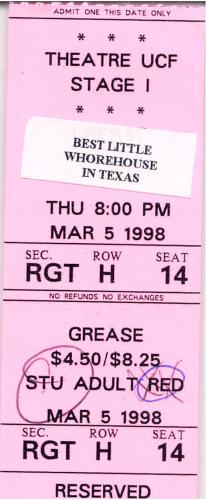 1998.03.05 Best Little Whorehouse in Texas