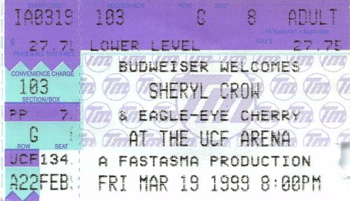 1999.03.19 Sheryl Crow and Eagle-Eye Cherry