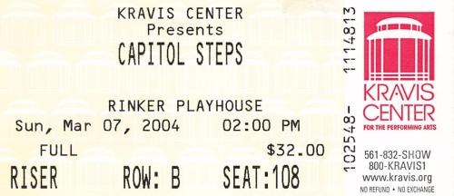 2004.03.07 Capitol Steps