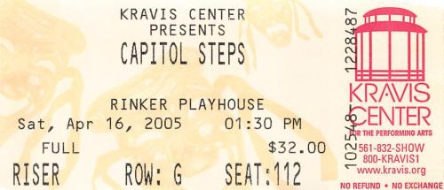 2005.04.16 Capitol Steps