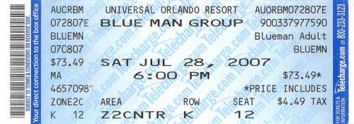 2007.07.28 Blue Man Group