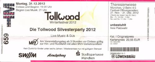 2012.12.31 Tollwood Silvesterparty in Munich