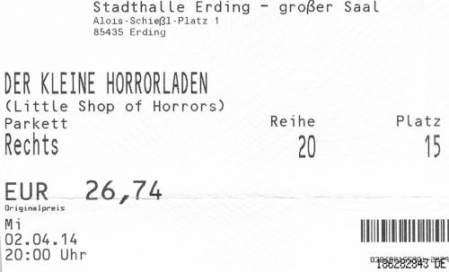 2014.02.04 Der Kleine Horrorladen (Little Shop of Horrors auf Deutsch)