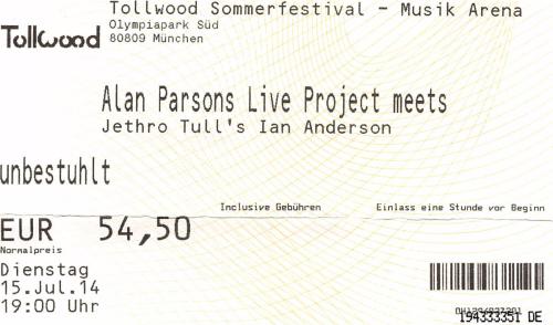 2014.07.15 The Alan Parsons Live Project meets Jethro Tull's Ian Anderson