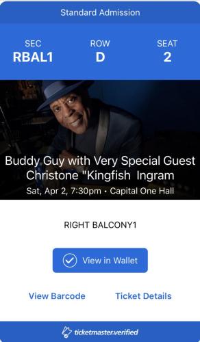 2022.04.02 Buddy Guy and Christone "Kingfish" Ingram