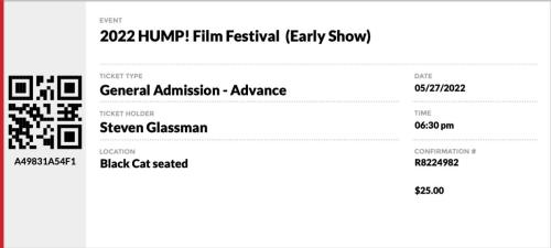 2022.05.27 The Hump! Film Festival