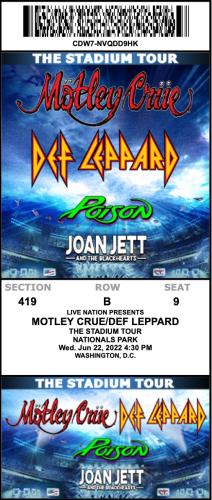 2022.06.22 Def Leppard, Poison, and Joan Jett & The Blackhearts