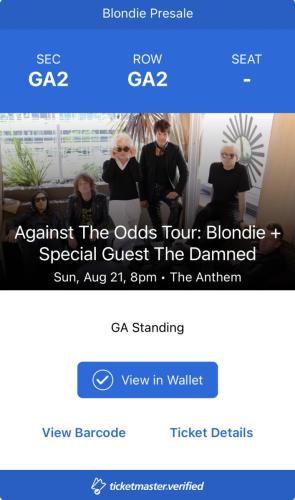2022.08.21 Blondie and The Damned