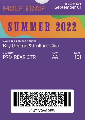 2022.09.01 Boy George & Culture Club with The English Beat