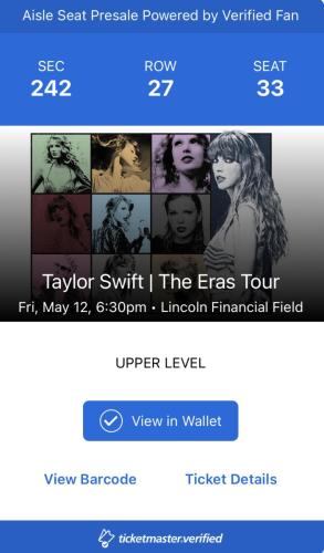 2023.05.12 Taylor Swift, Phoebe Bridgers, and Gayle: The Eras Tour