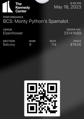 2023.05.18 Monty Python's Spamalot
