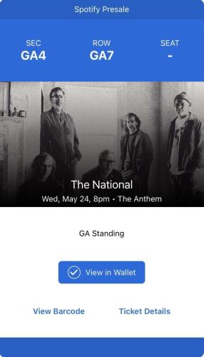 2023.05.24 The National with Soccer Mommy