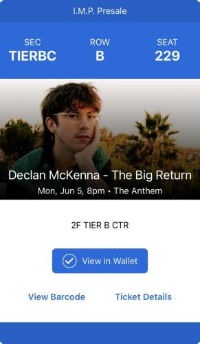 2023.06.05 Declan McKenna