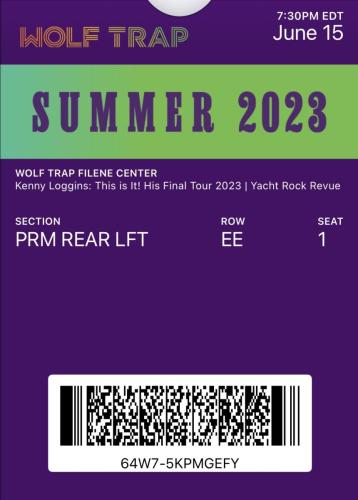 2023.06.15 Kenny Loggins and Yacht Rock Revue