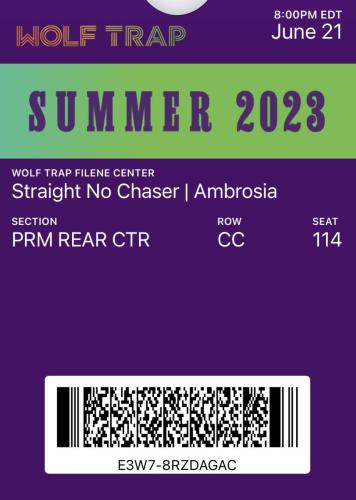 2023.06.21 Straight No Chaser and Ambrosia