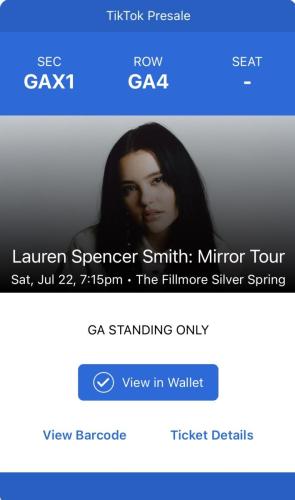 2023.07.22 Lauren Spencer Smith