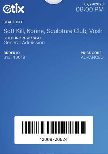 2023.07.29 Soft Kill with Korine and Sculpture Club