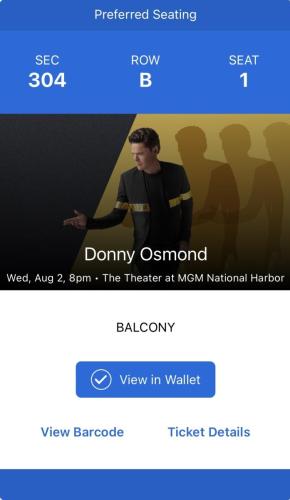 2023.08.02 Donny Osmond