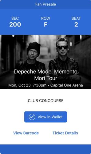 2023.10.23 Depeche Mode