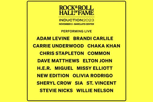 2023.11.03 Rock and Roll Hall of Fame Induction Ceremony 2023