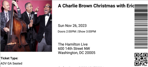 2023.11.26 A Charlie Brown Christmas with the Eric Byrd Trio