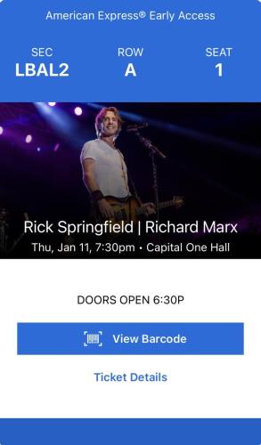 2024.01.11 Rick Springfield and Richard Marx