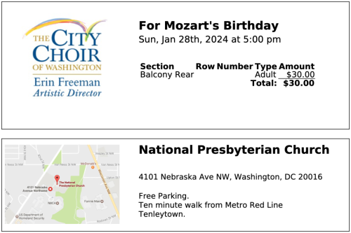 2024.01.28 For Mozart's Birthday