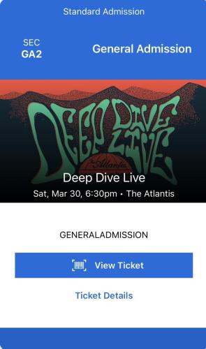 2024.03.30 Deep Dive Live - Cinema Hearts, Rock Creek Kings