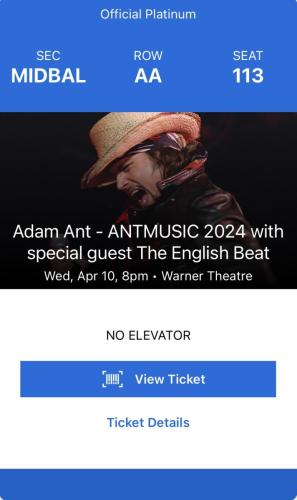 2024.04.10 Adam Ant with the English Beat