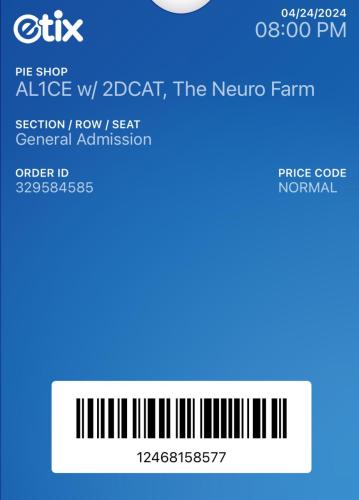 2024.04.24 AL1CE with 2DCAT and The Neuro Farm