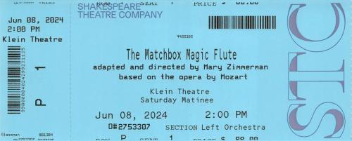 2024.06.08 The Matchbox Magic Flute