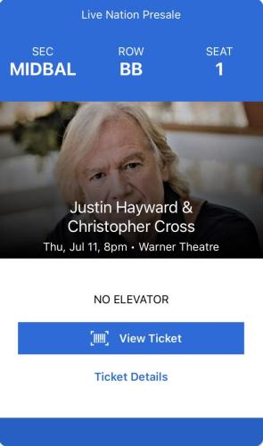 2024.07.11 Justin Hayward and Christopher Cross