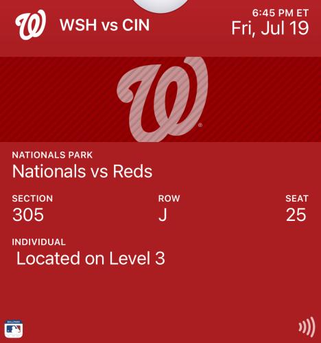 2024.07.19 Nationals vs Reds and Carly Rae Jepsen