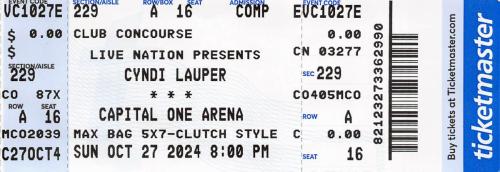 2024.10.27 Cyndi Lauper with Amanda Shires