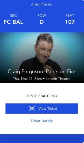 2024.11.21 Craig Ferguson