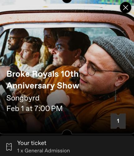 2025.02.01 Broke Royals and The North Country