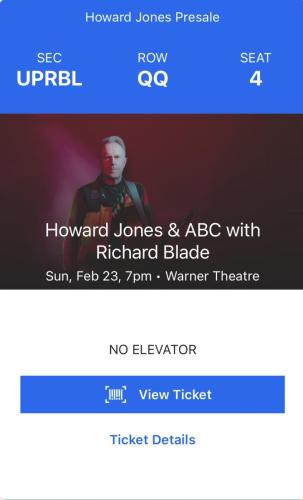 2025.02.23 Howard Jones, Martin Fry's ABC, and Richard Blade