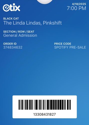 2025.04.18 The Linda Lindas and Pinkshift