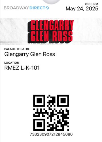 2025.05.24 Glengarry Glen Ross NYC 