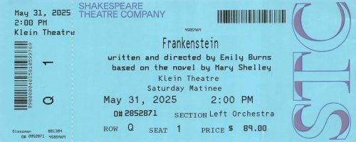 2025.05.31 Frankenstein