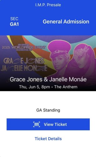 2025.06.05 Grace Jones and Janelle Monae