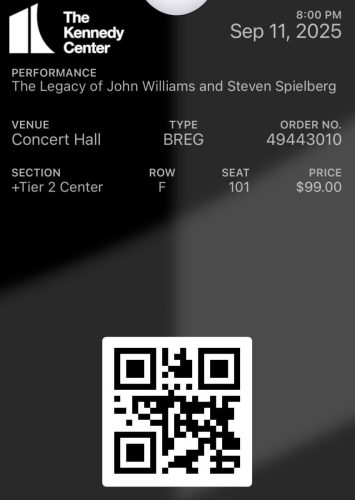 2025.09.11 NSO John Williams and Steven Spielberg
