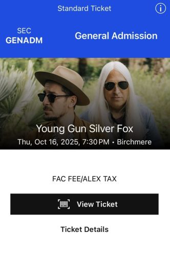 2025.10.16 Young Gun Silver Fox
