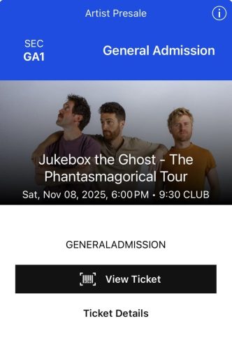 2025.11.08 Boys Go To Jupiter and Jukebox The Ghost