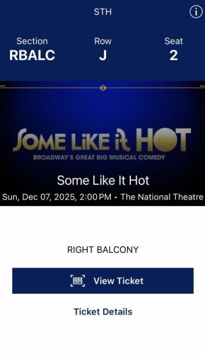 2025.12.07 Some Like It Hot